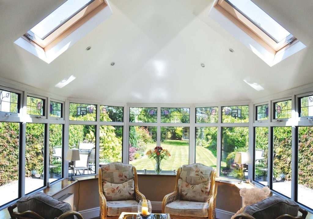 Efficient conservatory roof insulation